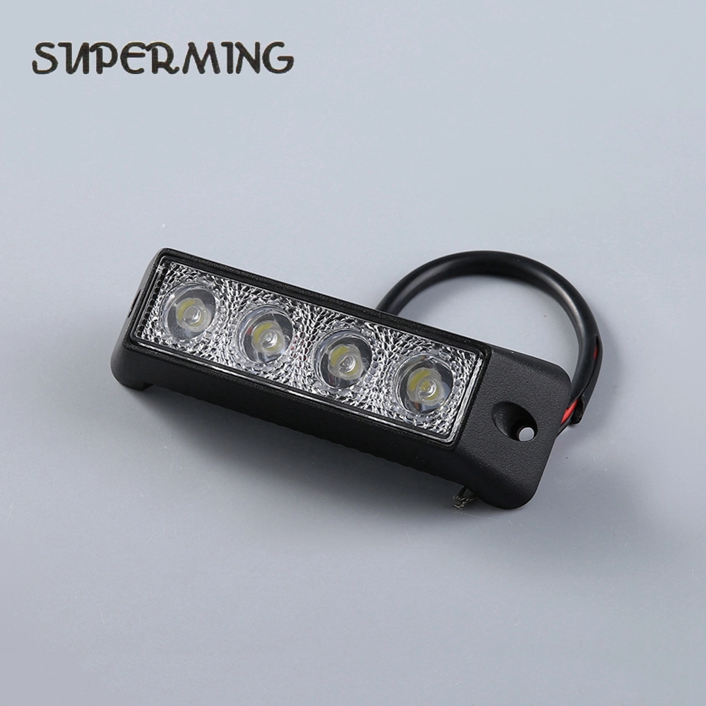 Auto Light Amber White 12V 18W 12W LED Mini Light Bar for Forklift