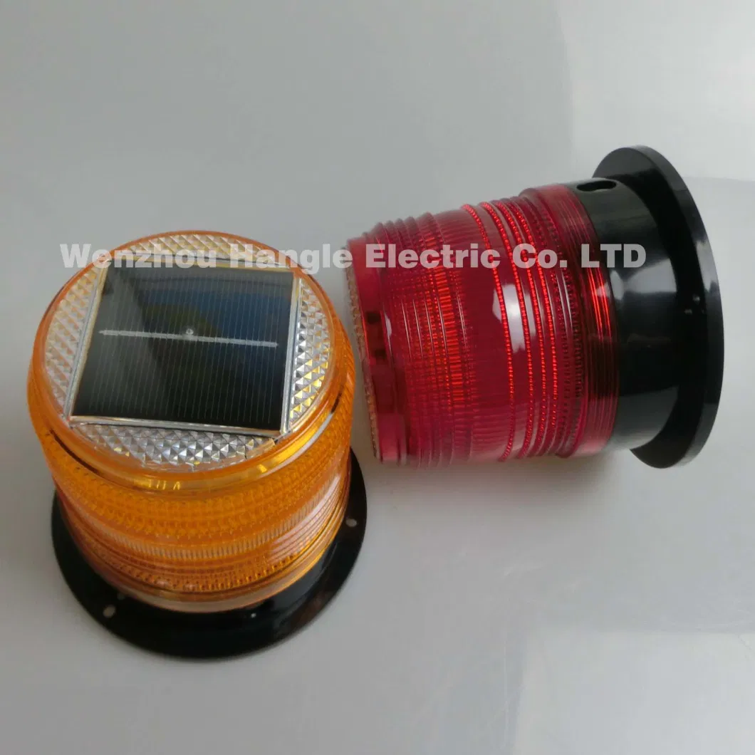 High Brightness 6-12LED Solar Beacon Flashing Safety Warning Light