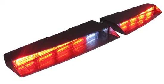 Luz de advertencia de visera LED de montaje interior del vehículo de emergencia con desmontaje (VL630)
